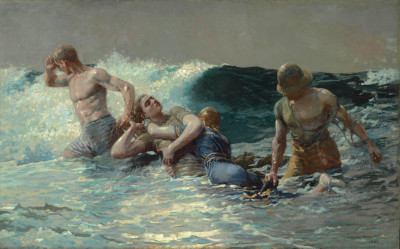 Undertow Winslow Homer